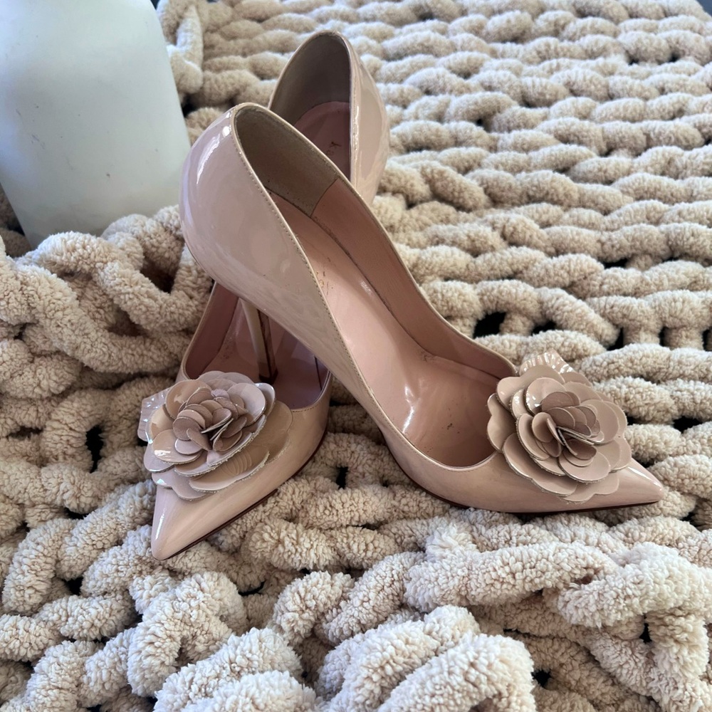 Kate Spade Blush Patent Leather Heels